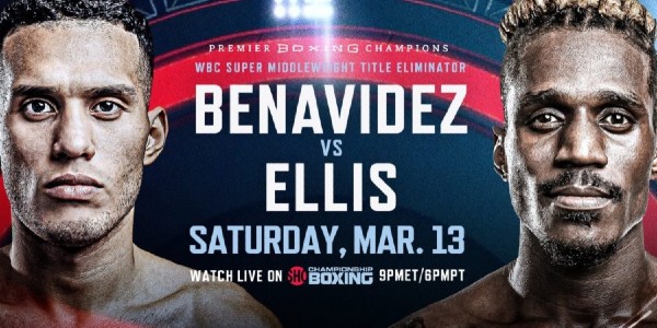 Watch PBC Boxing: David Benavidez vs Ronald Ellis 3/13/2021 Full Show Online Free