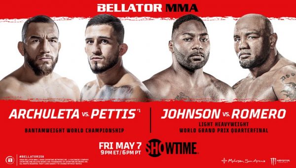 Watch Bellator 258: Archuleta vs. Pettis 5/7/2021 Full Show Online Free