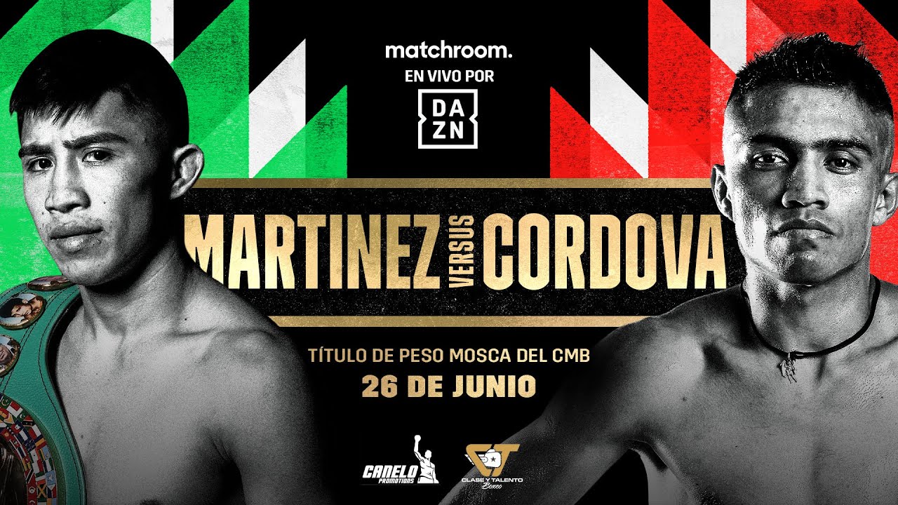 Watch Boxing: Martinez vs. Cordova 6/26/2021 PPV Full Show Online Free
