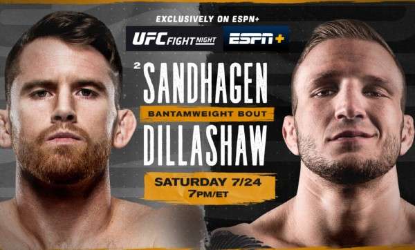Watch UFC Fight Night: Sandhagen vs Dillashaw 7/24/2021 Full Show Online Free