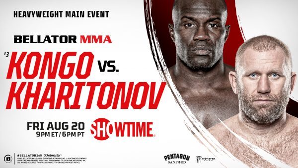 Watch Bellator 265: Kongo vs. Kharitonov 8/20/2021 Full Show Online Free