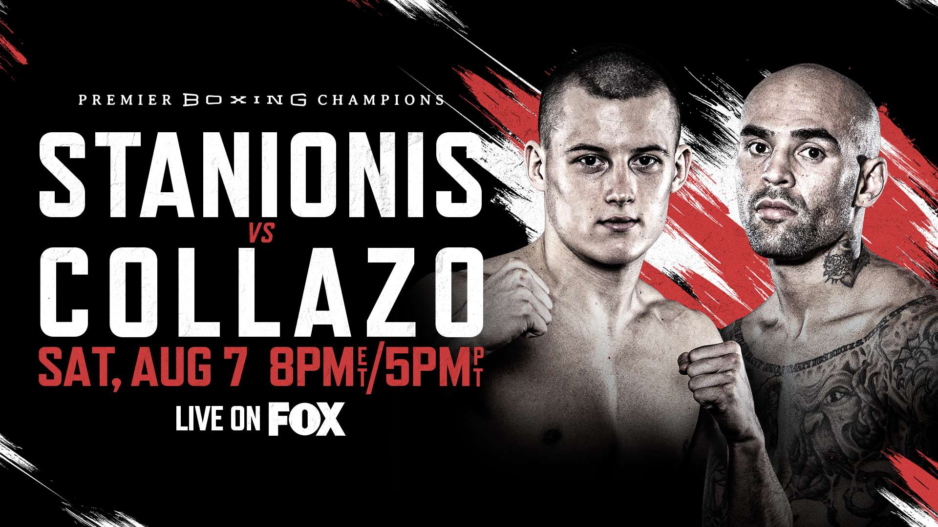 Watch Boxing: Stanionis vs Collazo 8/7/2021 Full Show Online Free