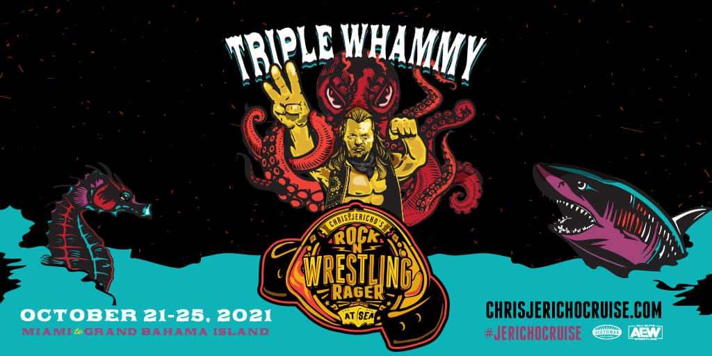 More names added to Chris Jericho’s “Rock ’n’ Wrestling Rager at Sea" Cruise set for next month -