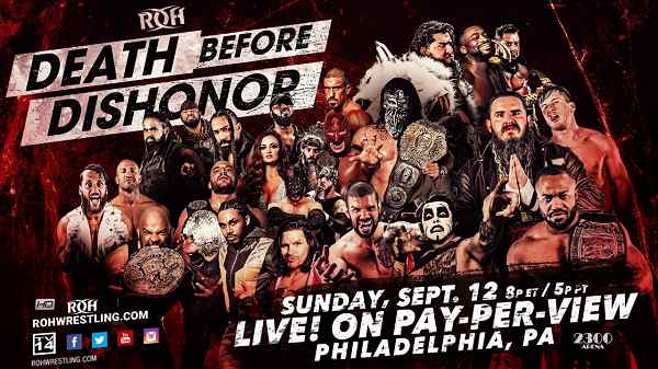 Watch ROH Death Before Dishonor 2021 PPV 9/12/2021 Full Show Online Free
