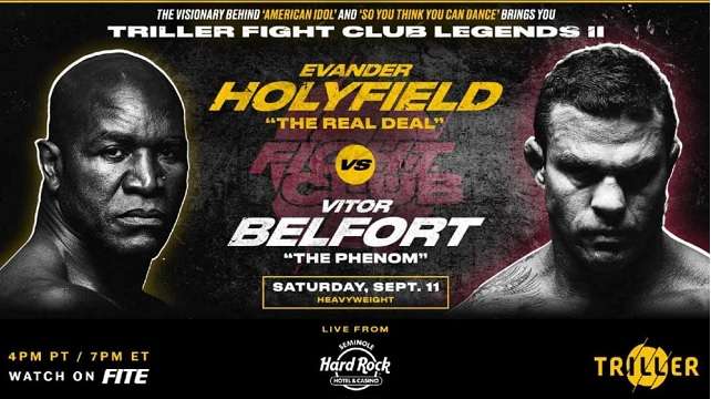 Watch Triller Fight Club III: Holyfield vs. Belfort 9/11/2021 Full Show Online Free