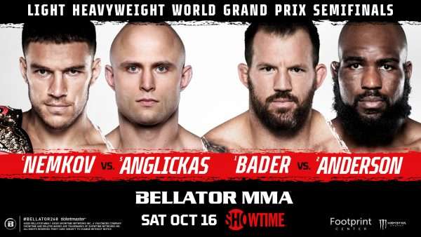 Watch Bellator 268: Nemkov vs. Anglickas 10/16/2021 Full Show Online Free