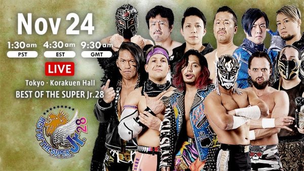 Watch NJPW World Tag League & Best of the Super Jr. 11/24/2021 Full Show Online Free
