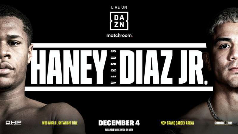 Watch Boxing: Devin Haney vs. Jojo Diaz Jr. 12/4/2021 Full Show Online Free