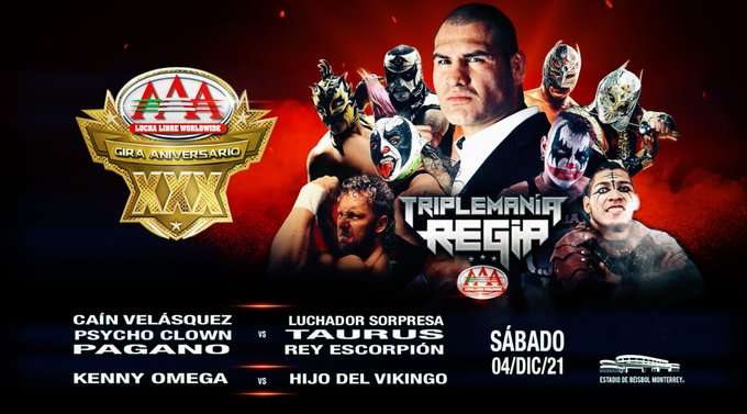 Watch Lucha Libre AAA Worldwide: TripleMania Regia 2021 Full Show Online Free