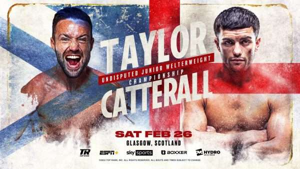 Watch Boxing: Josh Taylor vs. Jack Catterall 2/26/2022 Full Show Online Free