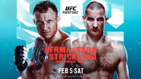 Watch UFC Fight Night 200. Hermansson vs Strickland 2/5/2022 Full Show Online Free