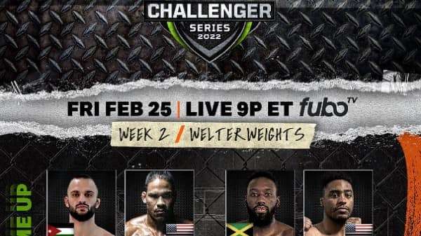 Watch PFL Challenger Series 2/25/2022 Week 2 Full Show Online Free