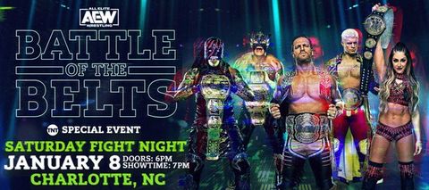 Watch AEW Battle Of The Belts 2022 1/8/22 PPV Full Show Online Full Show Online Free