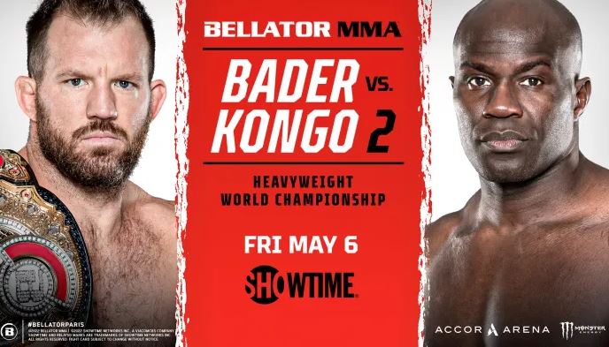 Watch Bellator 280 – Bader vs. Kongo 2 5/6/2022 Full Show Online Free
