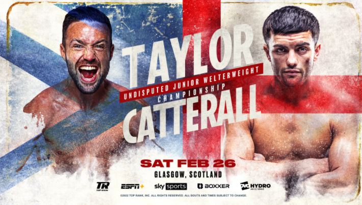 Watch Boxing: Josh Taylor vs Jack Catterall 2/26/2022 Full Show Online Free