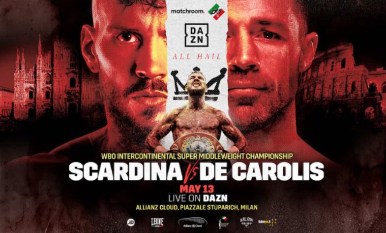 Watch Daniele Scardina vs Giovanni De Carolis 5/13/2022 Full Show Online Free