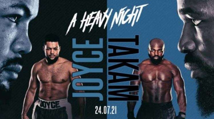 Watch Joe Joyce vs. Carlos Takam 2021 7/24/2021 Full Show Online Free
