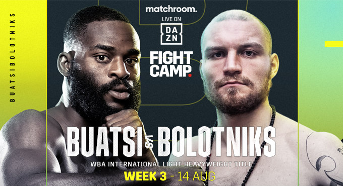Watch Joshua Buatsi vs. Ricards Bolotniks 8/14/21 Full Show Online Full Show Online Free