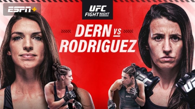 Watch UFC Fight Night: Dern vs. Rodriguez 10/9/2021 Full Show Online Free