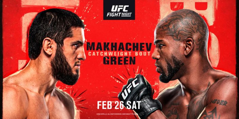 Watch UFC Fight Night: Makhachev vs. Green 2/26/2022 Full Show Online Free