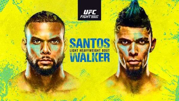 Watch UFC Fight Night: Santos vs. Walker 10/2/2021 Full Show Online Free