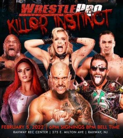 Watch WrestlePro Killer Instinct 2022 2/5/2022 Full Show Online Free