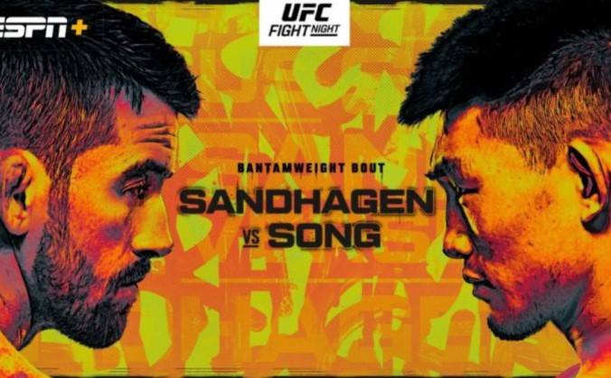 Watch UFC Fight Night: Sandhagen vs. Song 9/17/2022 Full Show Online Free