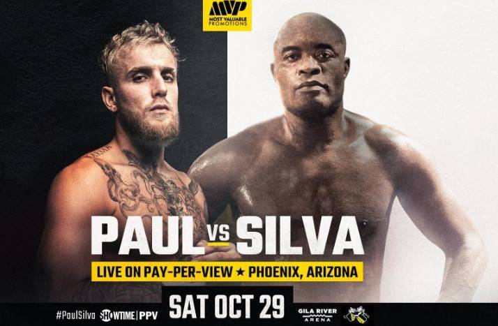 Jake Paul vs. Anderson Silva Full Fight Replay Full Show Online Free