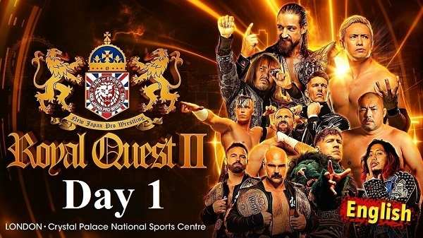Watch NJPW Royal Quest II Day 1 2022 10/1/2022 Full Show Online Free