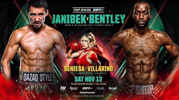 Watch Janibek Alimkhanuly vs. Denzel Bentley 2022 11/12/2022 Full Show Online Free