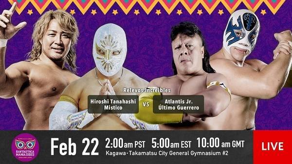 Watch NJPW Presents CMLL FANTASTICA MANIA 2023 2/22/23 Full Show Online Free