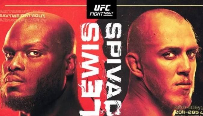 Watch UFC Fight Night: Lewis vs. Spivac 2/4/23 Full Show Online Free