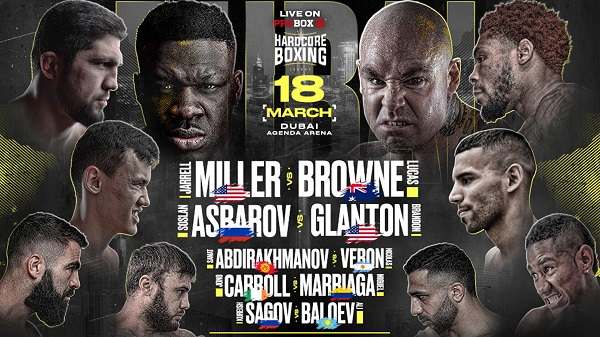 Watch Jarrell Miller vs. Lucas Browne 2023 3/18/23 Full Show Online Free