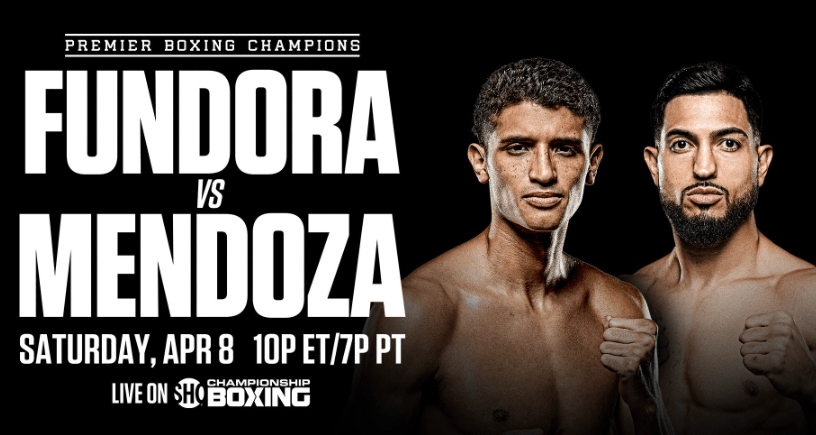 Watch PBC: Fundora vs Mendoza 2023 4/8/23 Full Show Online Free