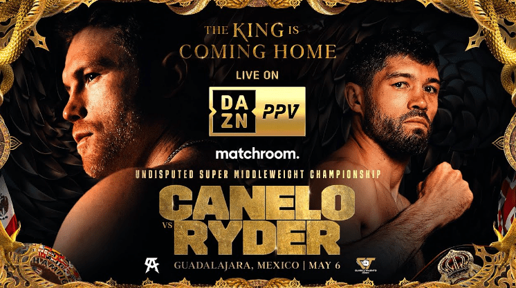 Watch Canelo Alvarez vs. John Ryder 5/6/23 Full Show Online Free