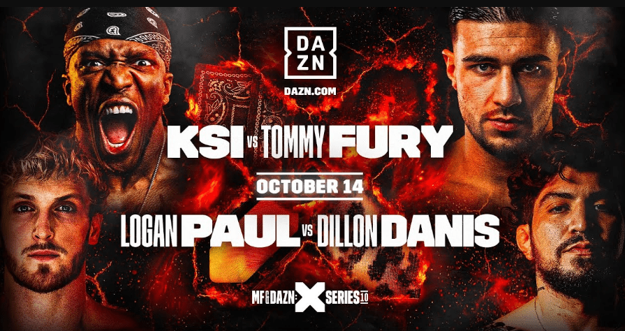 KSI vs. Tommy Fury Full Fight Replay Full Show Online Free
