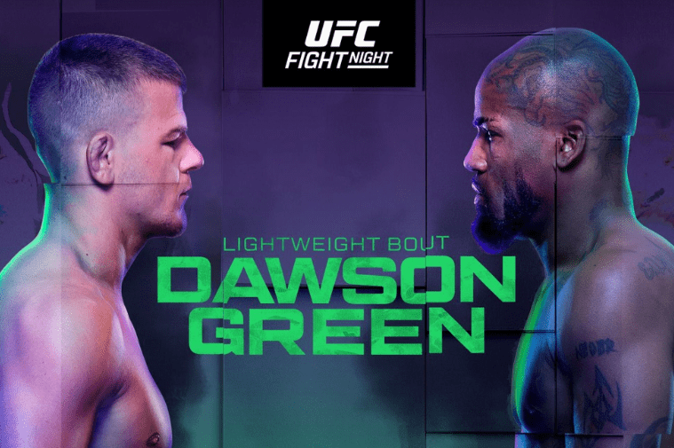 UFCVegas80: Dawson vs. Green Full Fight Replay Full Show Online Free