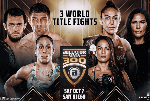Watch Bellator MMA 300: Nurmagomedov vs. Primus 2023 10/7/23 Full Show Online Free