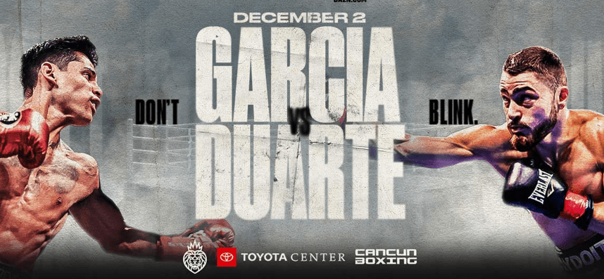 Watch Ryan Garcia vs. Oscar Duarte 12/2/23 Full Show Online Free