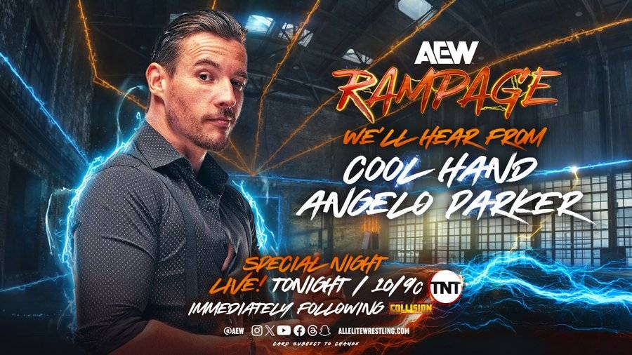 Exciting update for tonight’s AEW Rampage: New segment added! Check out the updated lineup.