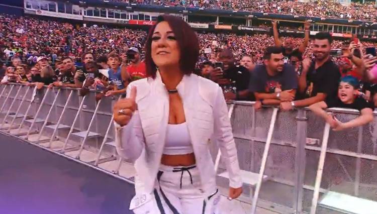 Bayley couldn’t create her dream WrestleMania entrance