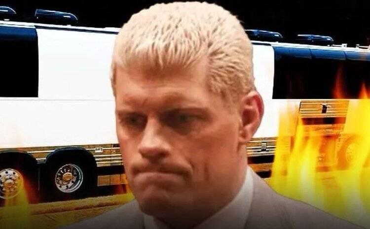 Cody Rhodes Shares About His Tour Bus Fire Last Night