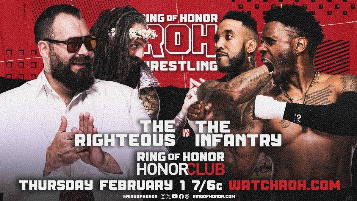 New Matches Added to Thursday’s ROH Show! Check Out the Updated Lineup.
