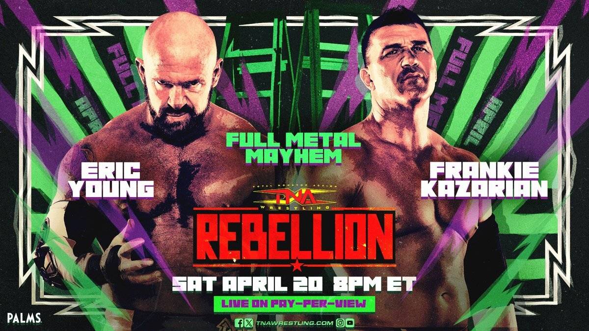 Exciting Full Metal Mayhem Match Added to TNA Rebellion 2024 Lineup
