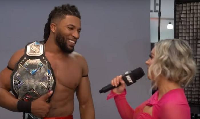 Trick Williams shares excitement about winning WWE NXT World Title at Spring Breakin’, Triple H reacts