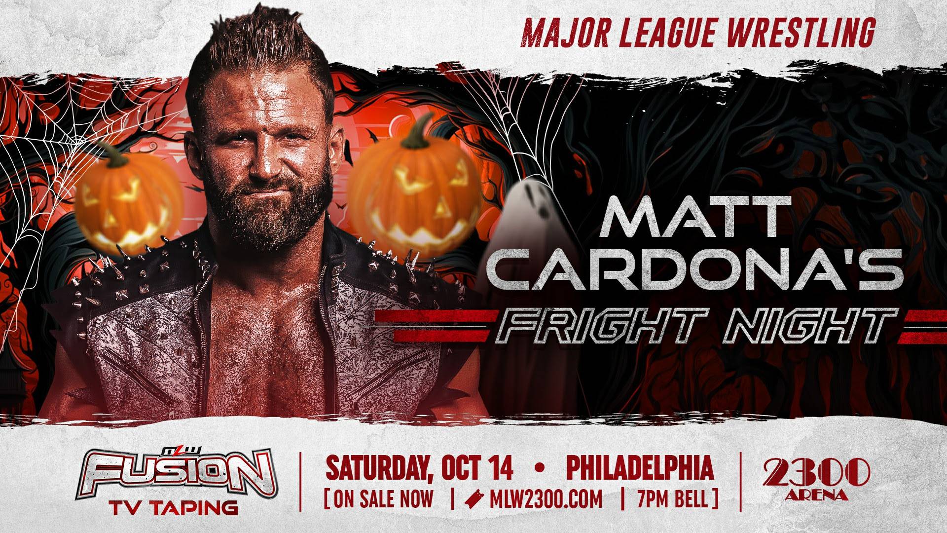 Join Matt Cardona for a Spooky Open Challenge at MLW Fusion on October 14th!