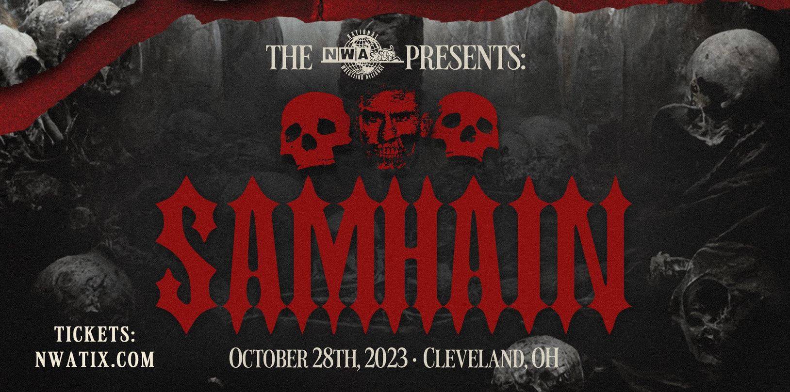 The Big Match Announcement for NWA Samhain PPV