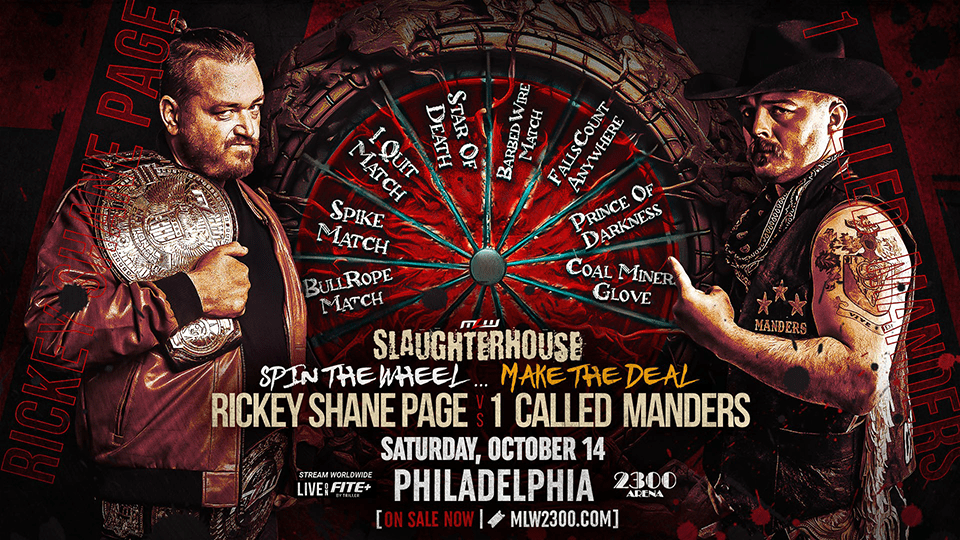 Try your luck and win big at the Spin The Wheel Make The Deal event in MLW Slaughterhouse