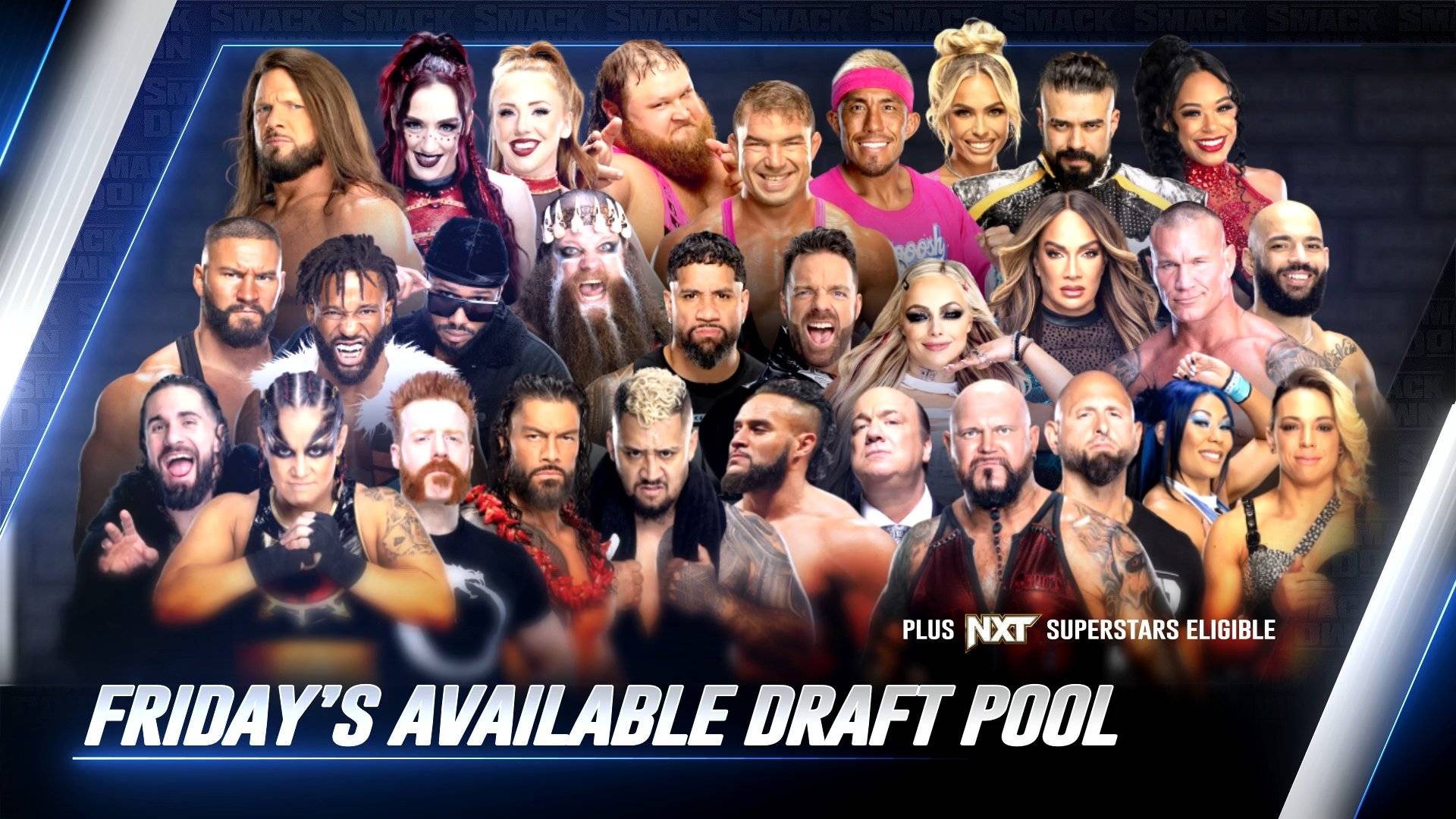 Exciting News: Two WWE Legends Joining 2024 Draft on SmackDown! 🌟