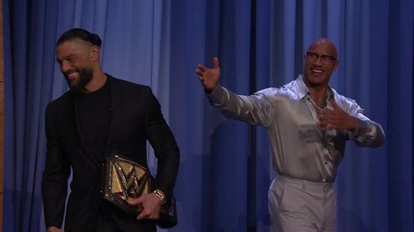 Watch The Rock And Roman Reigns Interview JF 2024 4/4/24 Full Show Online Free